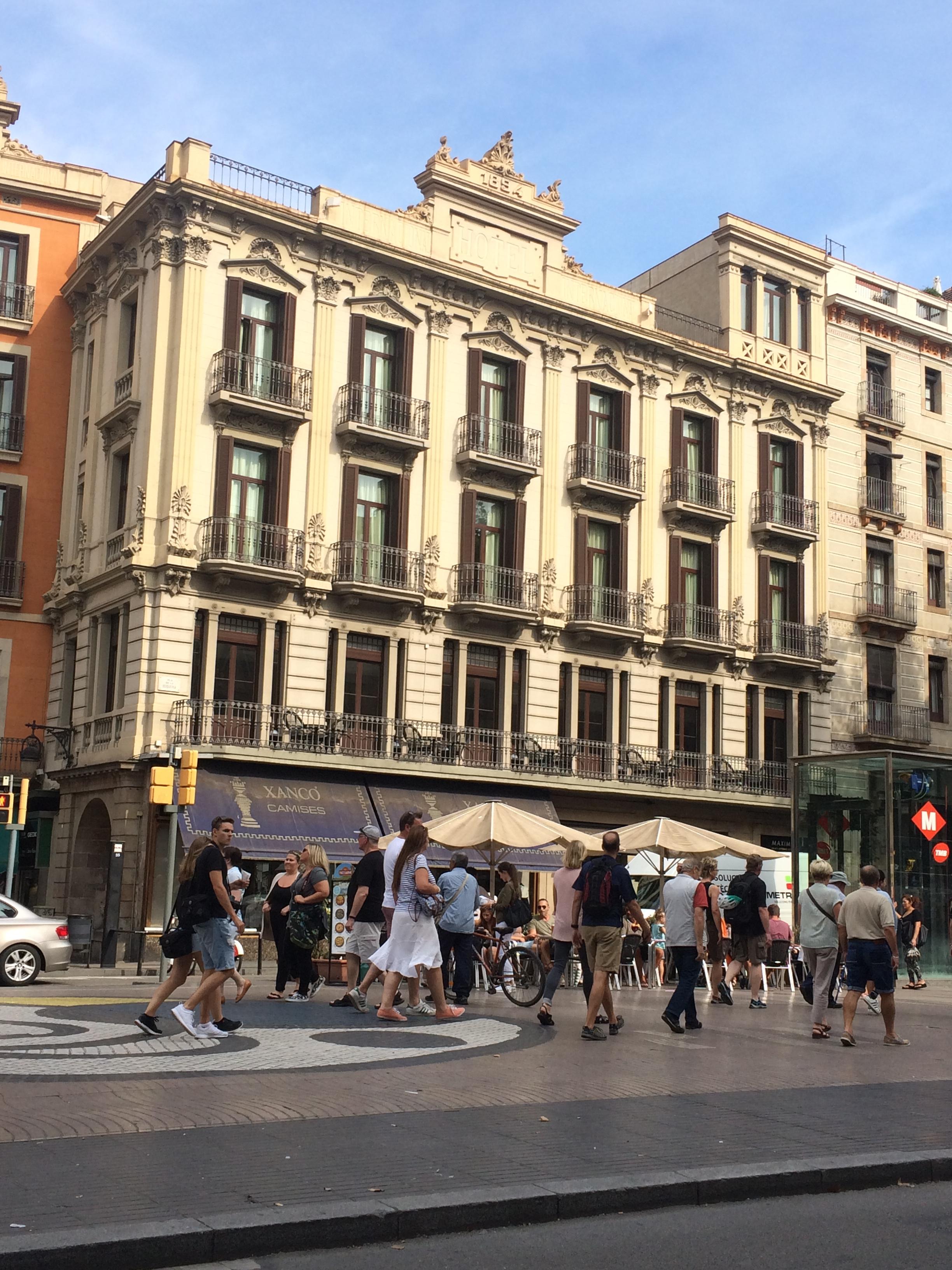 Hotel Ramblas Internacional Barcelona Eksteriør billede