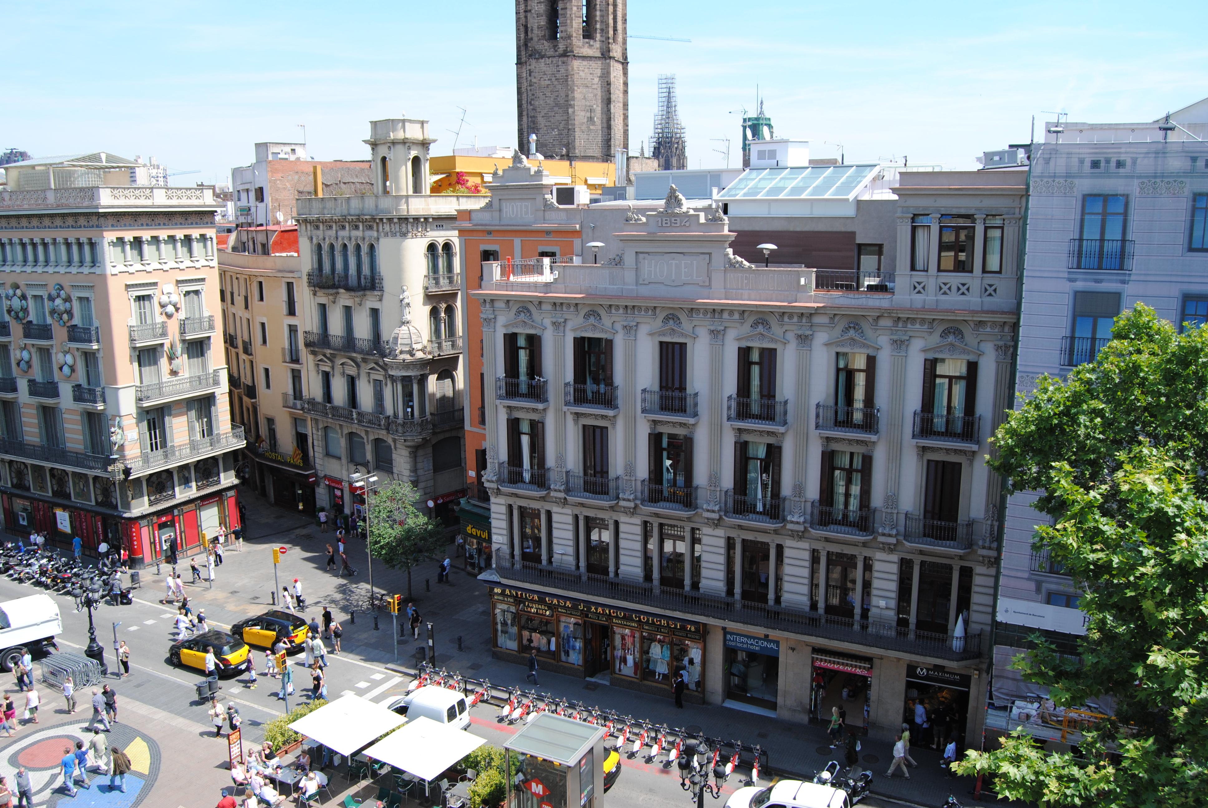 Hotel Ramblas Internacional Barcelona Eksteriør billede